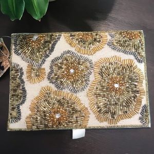 🔥 3 FOR $20 SALE! Boho India Beaded Mirror Jewelry Box